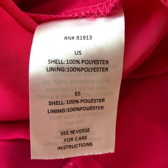 Double vneck fun flirty dress with lace up sides - Picture 6 of 6